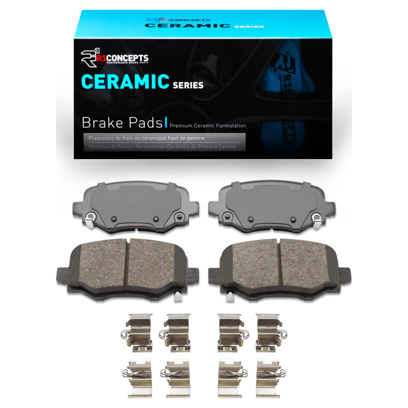 Chrysler 200 Brake Pads - Rear - R1 Concepts - R1 Ceramic - `14-`23 Chrysler 200 Brake Pads - Rear - R1 Concepts - R1 Ceramic - `14-`23